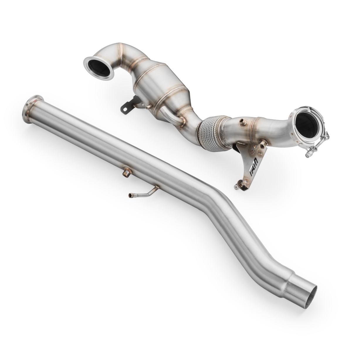 downpipe kit, VAG 2.0TSI MQB OPF catted, RM Motors - Image 2