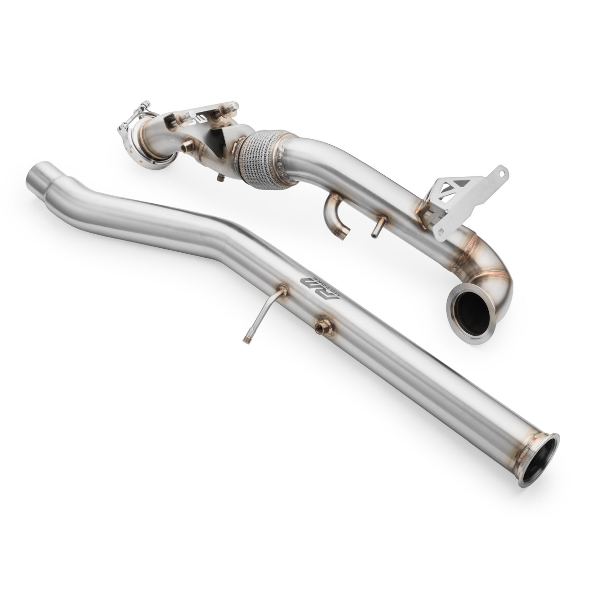downpipe kit, VAG 2.0TSI MQB OPF catless, RM Motors - Image 2