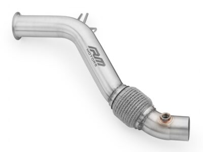 downpipe BMW F-seeria N47, B47 E6, catless, RM Motors