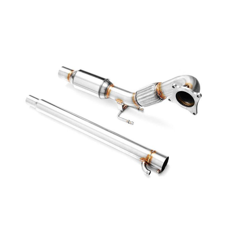 downpipe kit, VAG 1.8/2.0TSI gen1-2 FWD catted, RM Motors