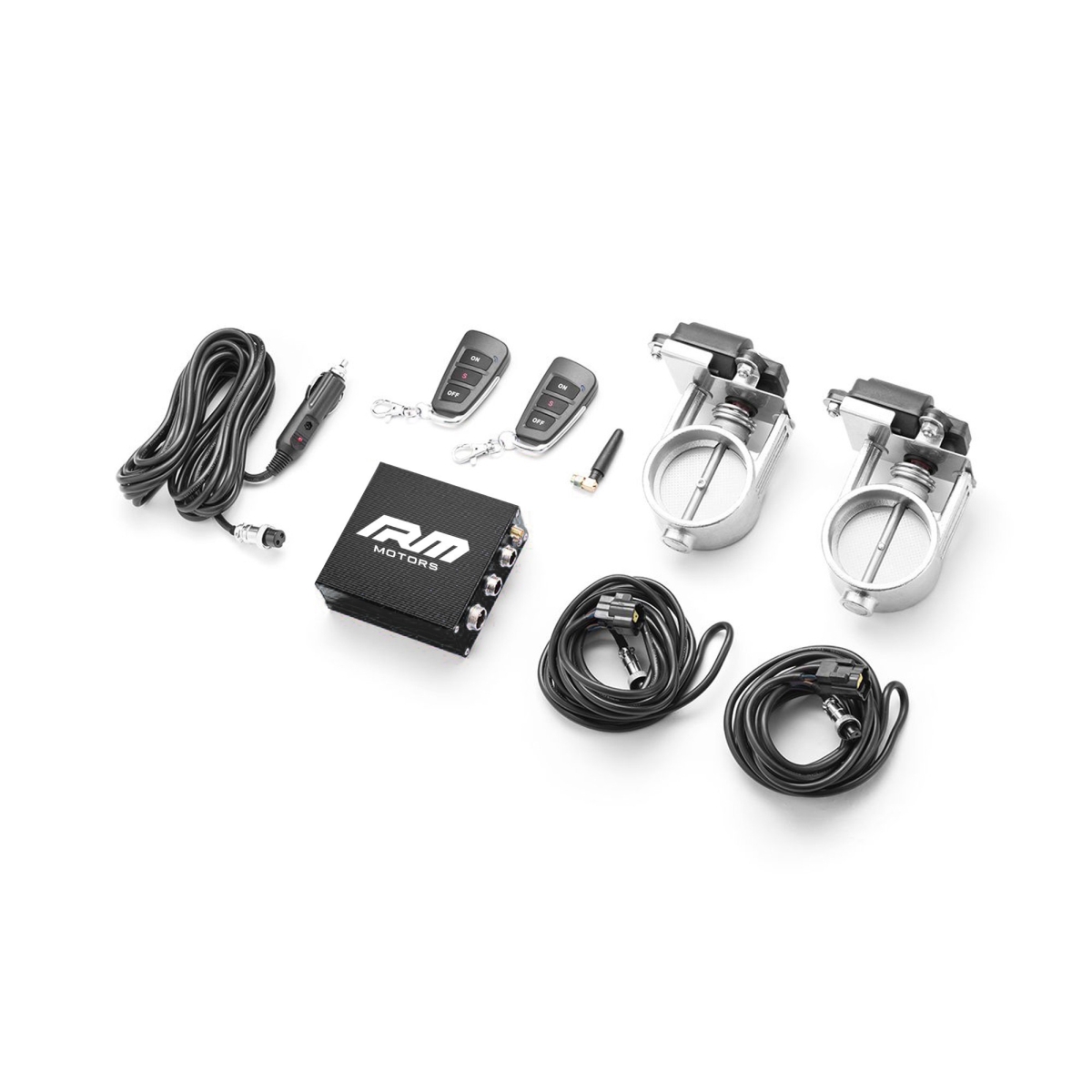 summutiklapi süsteem dual, elektriline, RM Motors