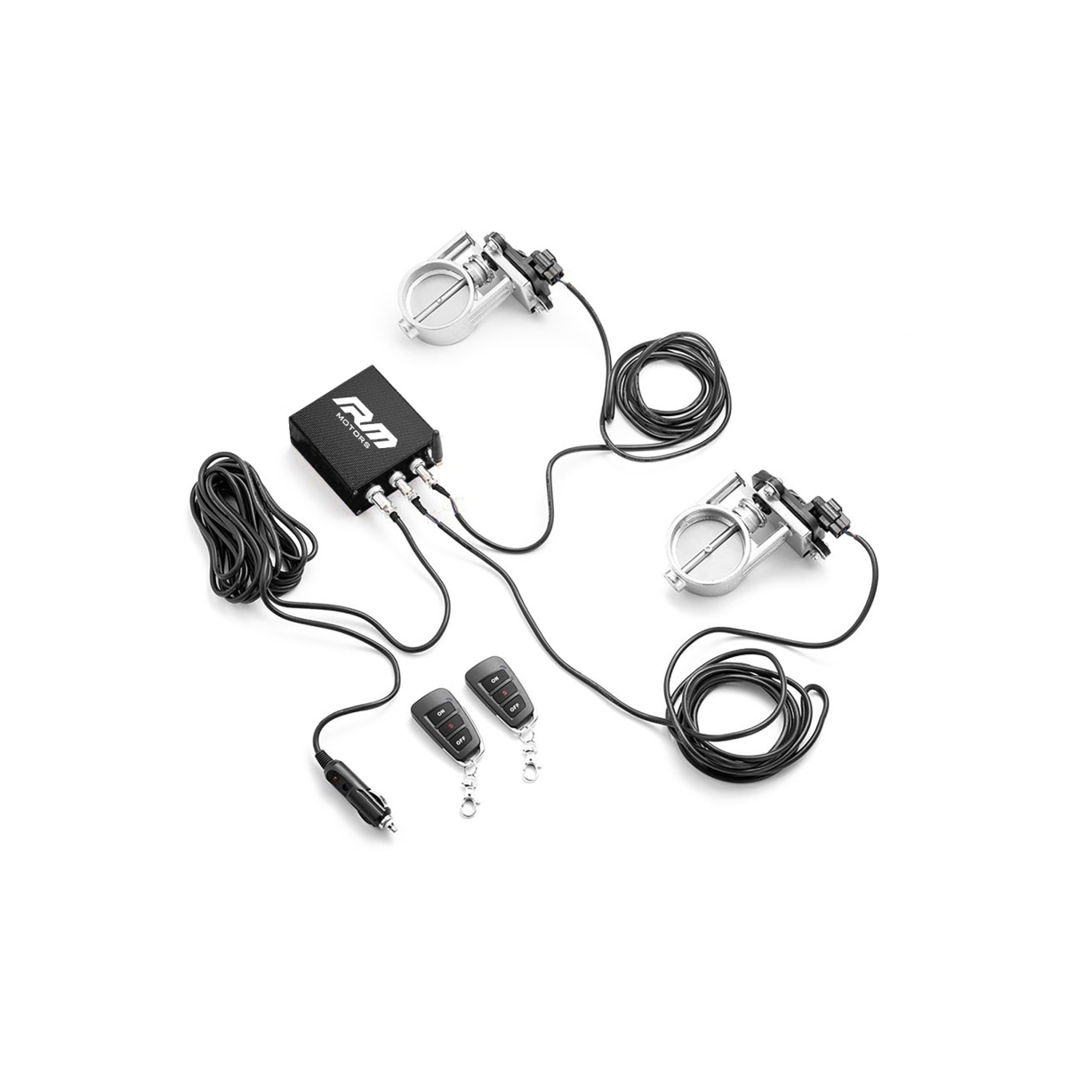 summutiklapi süsteem dual, elektriline, RM Motors - Image 2