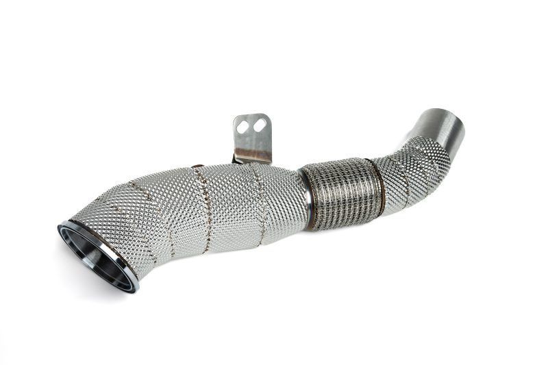 downpipe, BMW B58 m140i/m240i/340i/440i/540i/640i/740i/X3/X4 non-OPF, heatshielded, catted, VRSF